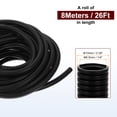 thumbnail image 2 of Tubería de Loom de Alambre Uxcell 26FT - Protector de Cable de Conduit de 1/4 de pulgada Fundas de Alambre Eléctrico Flexible, 2 of 5