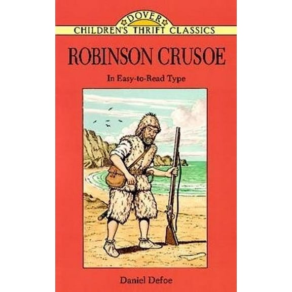 Pre-Owned Robinson Crusoe (Paperback) 0486288161 9780486288161