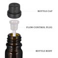 thumbnail image 4 of 20pcs 5ml Essential Oils Bottles Amber Glass Bottles Refillable Sample Container, 4 of 4