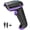 1D Purple, variant on Tera D5100 Wireless Barcode Scanner, 1D/2D Handheld with Wired Option for Windows Mac Linux (Orange)