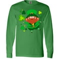 thumbnail image 3 of Inktastic Cute Leprechaun for St. Patrick's Day Long Sleeve T-Shirt, 3 of 5