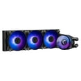 thumbnail image 3 of MSI MAG CORELIQUID A12 360 All-in-one CPU Liquid Cooler, 397 x 120 x 27mm Radiator, Triple 120mm ARGB Fans, Rotatable blockhead, 3 of 5