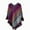 Hot Pink, variant on Pxiakgy Hot Sale!! Women's Vintage Fringe Pullover Shawl Striped Wrap Poncho Cape Soft Crochet Shawl Women Nationl Print Colourful Splice Poncho with Tassels Knitted Shawl Scarf Sky Blue One Size