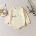 thumbnail image 2 of Coerni New Born Halloween Outfit Girls Boys Cute Romper Bubble Sweatshirt Bodysuit Fall Halloween Baby Clothes Pumpkin Onesie, 2 of 8