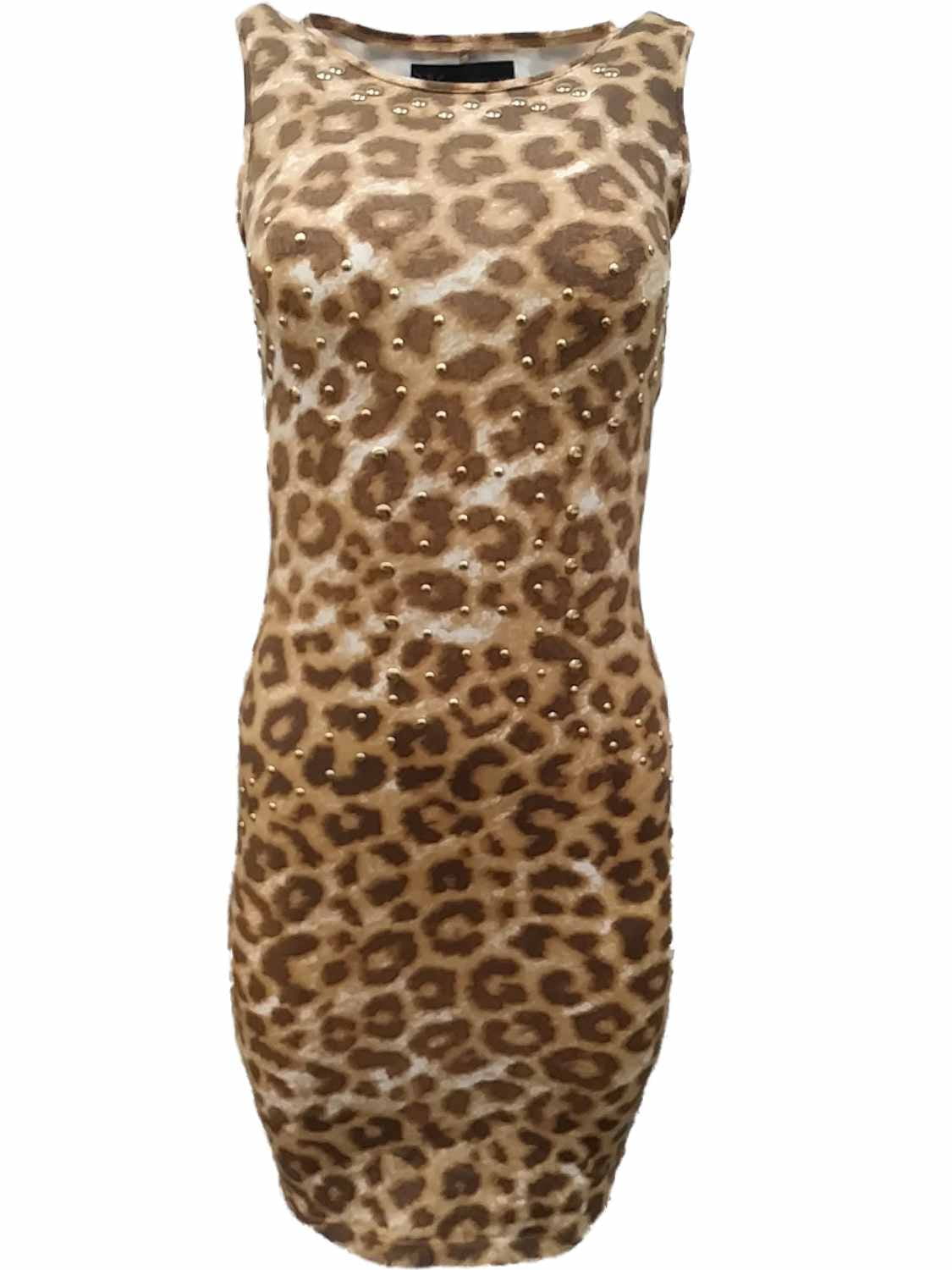 leopard dress walmart