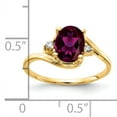 Sterling Silver Enamel/Pink Crystal w/Gold-tone Accent Ring - Walmart.com