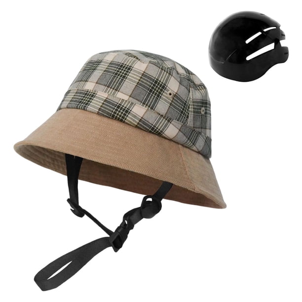 Sombrero de pescador para ciclismo para mujer, gorra de playa de verano, sombrero para el sol para ciclismo, senderismo y ciclismo. Caqui