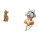 thumbnail image 5 of Figura decorativa de resina de un gato , ideal para sala de estar, dormitorio, entrada, estantería, mesa, centro de mesa o como adorno de es, 5 of 8