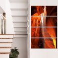 thumbnail image 1 of Antelope Canyon in Sunlight Rays - Oversized African Landscape Canvas Art, 1 of 3
