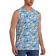 thumbnail image 2 of Balery Cute Chickens and Flowers Camisetas sin mangas para hombre, absorbe la humedad y protege contra el mal olor.-Large, 2 of 7