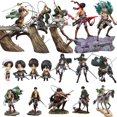thumbnail image 2 of Figura de acción ataque a Titan ARTFX J modelo juguete Rival Shingeki no Kyojin Levi Mikasa Ackerman Eren Jaeger chico regaloNen 417con caja zhangmengya unisex, 2 of 2