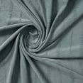 thumbnail image 5 of Ox Bay Sarra Bluish Gray Striped Fringed Ultra-Soft Turkish Cotton Reversible Throw Blanket, 50" x 60", 5 of 8