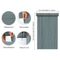 thumbnail image 2 of CHIHUT Blue Wood Grain Contact Paper Peel and Stick Wallpaper for Kitchen Removable Self Adhesive Oak Wallpaper for Countertops Waterproof Thicken Textured Wood Wallpaper for Walls Furniture 12"x100", 2 of 6