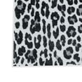 thumbnail image 6 of Ottomanson Non-Slip Washable Area Rug for Living Room Durable Low Profile Bedroom Carpet 5' x 6'6" Leopard Print Black & White, 6 of 6