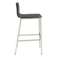 thumbnail image 2 of Barstool Black - Leatherette Stainless Steel, 2 of 2