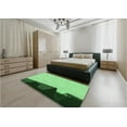 thumbnail image 5 of Ahgly Company Machine Washable Indoor Rectangle Transitional Forest Green Area Rugs, 7' x 9', 5 of 7