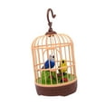 thumbnail image 3 of Pájaros Jaula de pájaros Juguete Loro Juguete Activado por Voz Inducción Accesorio para Niños Decoración del Hogar Mini Adorno Regalo Realista, 3 of 8