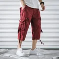 thumbnail image 3 of Pantalones cortos cargo para hombre, de camuflaje, para senderismo, por encima de la rodilla, ropa cómoda y popular, pantalones cortos de moda 2024 para hombre, novedad, 3 of 5