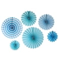 thumbnail image 1 of Paper Flowers For Birthday Party Paper Fans Decoration decorations Party Paper Wall Flowers Paper Fans, 1 of 9