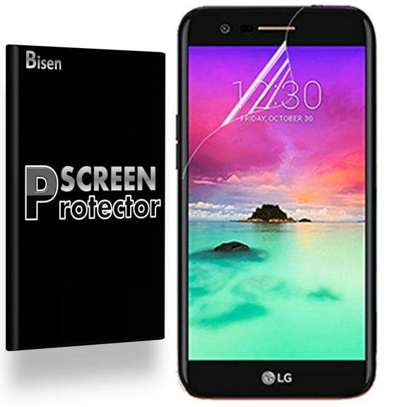 LG K20 V / K20V (For Verizon) [3-Pack BISEN] Screen Protector, Full Coverage, Edge-To-Edge Protection, HD Clear, Anti-Scratch, Anti-Shock