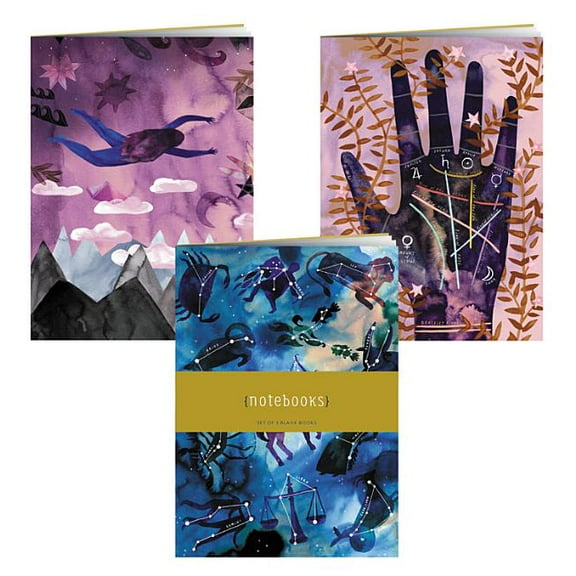 Practical Magic Notebooks : Set of 3 Blank Notebooks (Diary)
