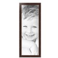 thumbnail image 2 of ArtToFrames 12" x 34" Classic Burgundy Picture Frame, 12x34 inch Brown Wood Poster Frame (WOM-4927), 4 Pack, 2 of 6