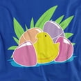 thumbnail image 2 of Hatching Plastic Easter Egg r Unisex Adult Long-Sleeve T Shirt, Royal, Medium, 2 of 3