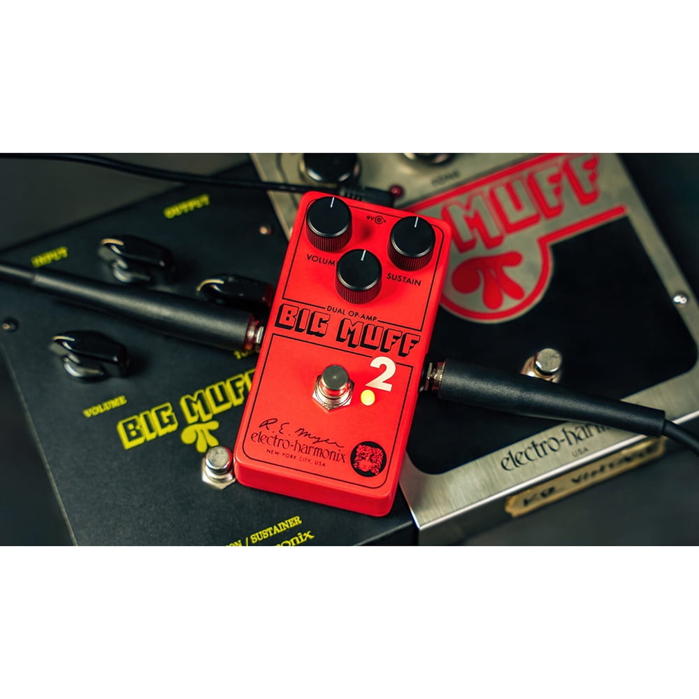 Electro-Harmonix Big Muff Pi 2 Dual Op-Amp Fuzz Pedal