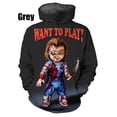thumbnail image 4 of Sudadera con capucha de Chucky Doll Horror Child's Play para hombre, ropa con estampado 3D, novedad en sudaderas con capucha para mujer, moda Harajuku y2k, jerséis con capucha, 4 of 5
