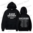 thumbnail image 2 of Sudadera con capucha Kane Brown In The Air Tour 2024 Merch Winter para hombre/mujer Sudadera unisex de manga larga Sudadera tipo pulóver, 2 of 5