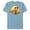 Ocean Blue, variant on Young Jedi Adventures Nash Durango & RJ-83 Sun - Short Sleeve Blended T-Shirt for Adults - Customized-Navy Heather