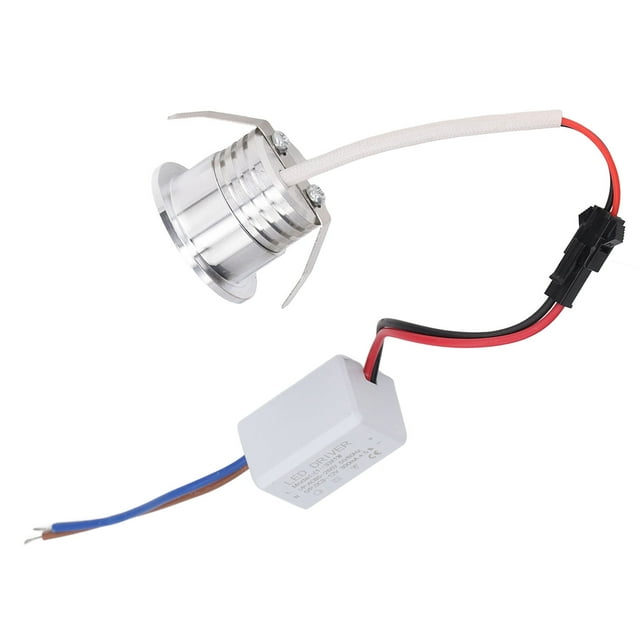3W Mini Recessed COB Spotlight, AC85-265V LED Ceiling Light Small Downlight for Indoor Ceilings, Roofs, Cabinets, Stair Steps