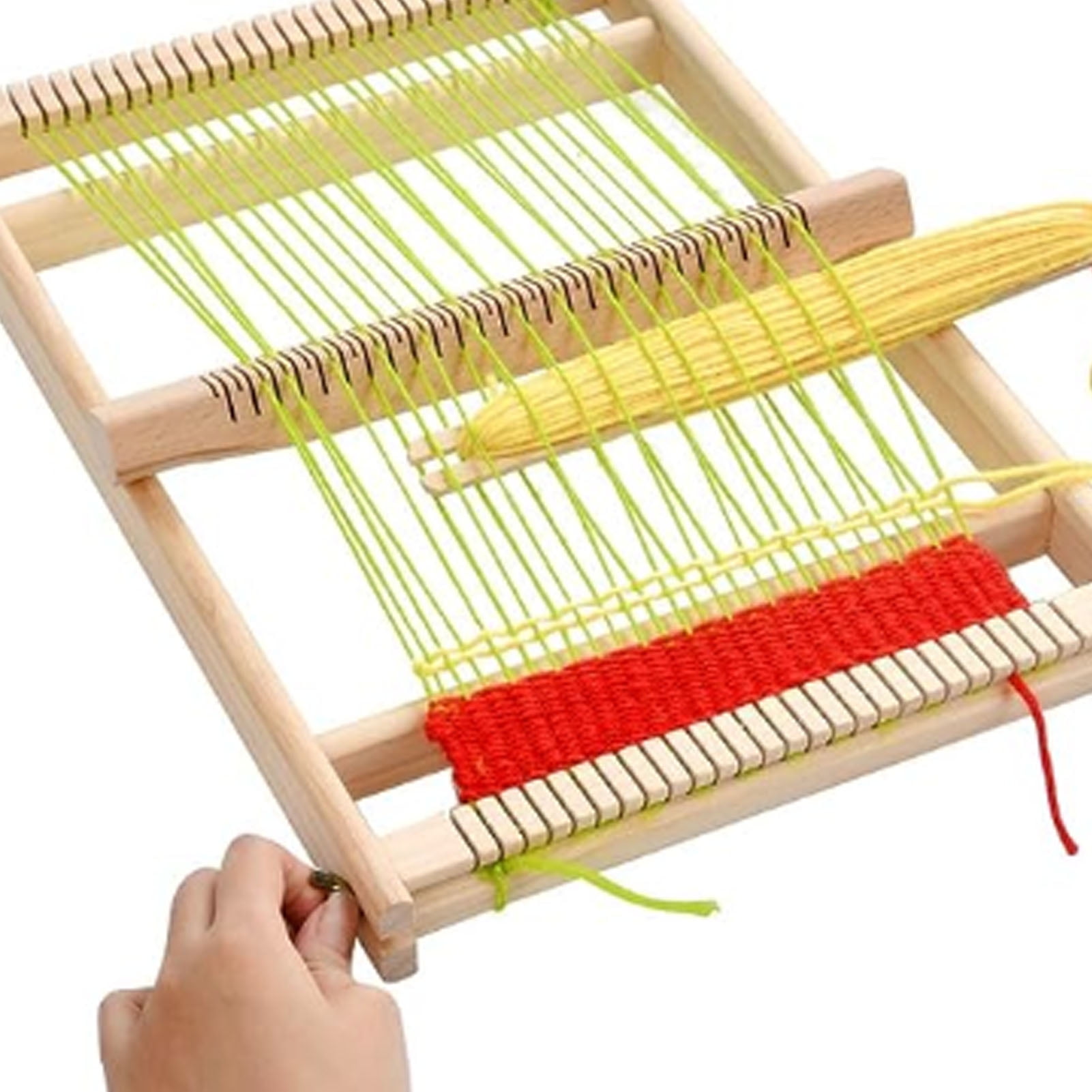 Tapestry Weaving Loom, Multipurpose Educational Wooden Weaving