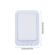 Light Therapy Lamp - 10000 Lux Therapy Light with 3 Color Temperatures and 6 Timer Settings, Touch Control Happy Lamp for Home/Office Use