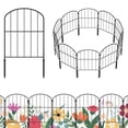 thumbnail image 3 of 13 in (L) x 22 in (H) Outdoor Rustproof Wire Animal Fence, Arched (35 pcs), 3 of 5