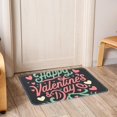 thumbnail image 6 of Valentine's Day Polyester Chair Rug Mat, Non-Slip and Machine Washable Area Rugs, 6 of 6