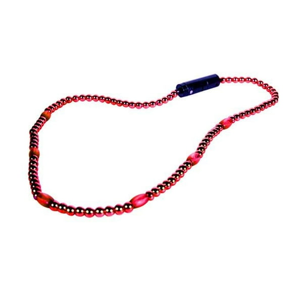 Blinkee 95013 LED Necklace with Red Beads