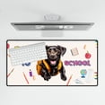 thumbnail image 4 of Back to School Cute Labrador Retriever Desk Mat Full Keyboard Mouse Pad Lab Dog Lover Gifts Large Mousepad - 13010, 4 of 5