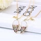 thumbnail image 2 of Best friend necklace rainbow heart friendship necklace, matching Bff necklace for 2 girls(1). Jewelry item., 2 of 4