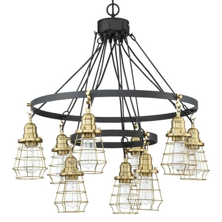 

Craftmade 50629 Thatcher 9 Light 30 Wide Chandelier - Black