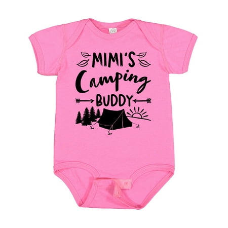 

Inktastic Mimis Camping Buddy Gift Baby Boy or Baby Girl Bodysuit