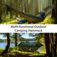 thumbnail image 5 of GEERTOP 3 in 1 Outdoor Hammock with Mosquito Net Sun Shelter Rainfly, Waterproof Double Sleep Rest Camping Hammock for Backpacking Travel Garden Park, 5 of 8