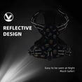 thumbnail image 5 of Haiem Fastfood Pattern No-Pull Dog Harness Reflective Front Clip Vest with Handle,Step-in Air Dog Harness,Adjustable 2 Metal Rings 4 Buckles-Small, 5 of 6