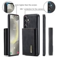 thumbnail image 6 of Allytech 2 in 1 Detachable Wallet Case for Samsung Galaxy S24 Plus with Cash Pocket & Cash Slots, [Full Body Protection] [Magnetic Clasp] Luxury PU Leather Shockproof Slim Kickstand Case - Black, 6 of 9