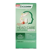 Head Care Replenish +Focus from Excedrin Drink Mix (Pack of 8)