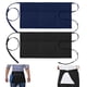 thumbnail image 1 of Laklulu Pack de 2 delantales de cintura, delantal de camarero, delantal de cintura con 3 bolsillos, para hombres y mujeres, delantal pre-atado para cocinar delantal para cocinar, limpiar, pintar,, 1 of 7