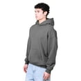 thumbnail image 3 of Brooklyn Cloth Men’s Heavyweight Pullover Hoodie, Drop Shoulder, Casual, Steel Gray,  Medium, 3 of 3