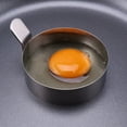 thumbnail image 4 of 2 moldes de acero inoxidable para huevos fritos, antiadherentes y resistentes al calor (tamaño pequeño)., 4 of 7