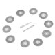 thumbnail image 5 of Juego de fresas rotativas de diamante, 30 piezas de fresas de diamante + 10 piezas de discos de corte de hojas de sierra + 2 piezas de mandriles Herramientas rotativas Accesorios para herramientas gir EOTVIA No, 5 of 7