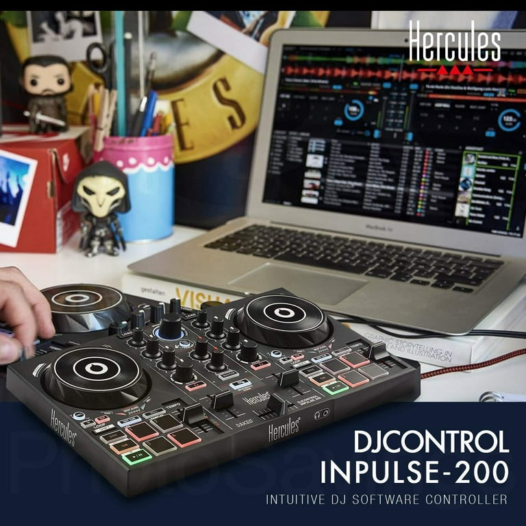 CONTROLADOR HERCULES DJ INPULSE 200 MKII 4780940 - Casa Instrumental